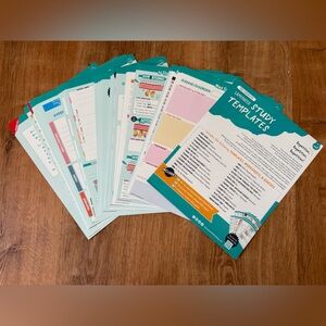 Laminated Study Templates